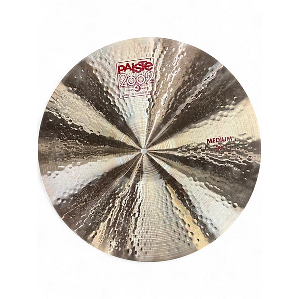 Used Paiste 20in 2002 Medium Crash Cymbal