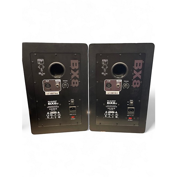 Used M-Audio BX8 D2 Pair Powered Monitor