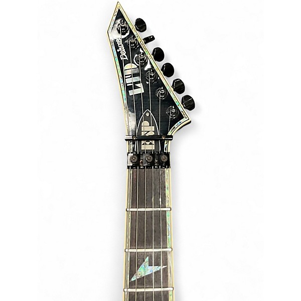 Used ESP LTD M1000 Trans Charcoal Solid Body Electric Guitar