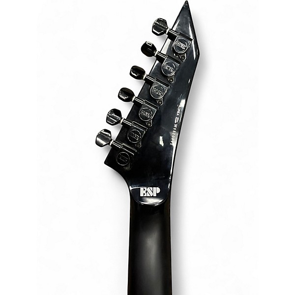 Used ESP LTD M1000 Trans Charcoal Solid Body Electric Guitar