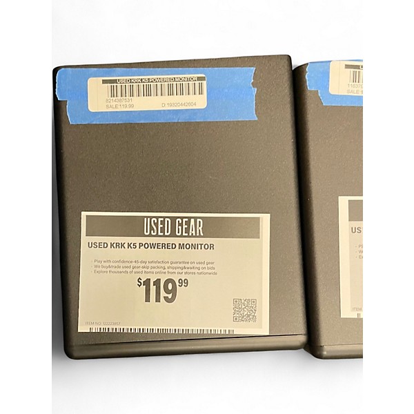 Used KRK K5 Powered Monitor