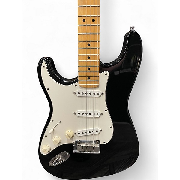 Vintage 1992 Fender 1992 STANDARD STRATOCASTER Black Electric Guitar
