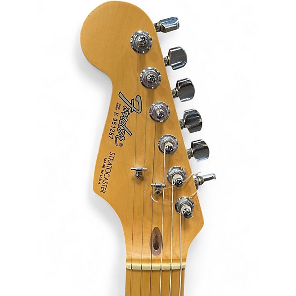 Vintage 1992 Fender 1992 STANDARD STRATOCASTER Black Electric Guitar