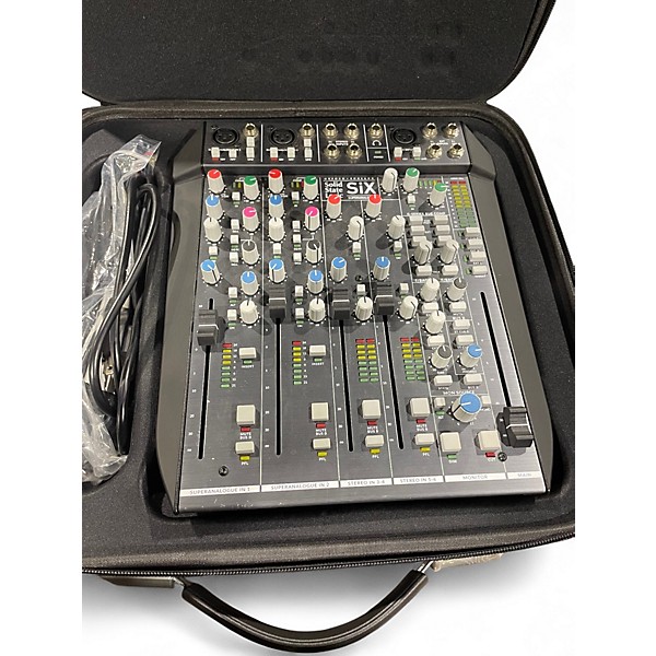 Used Solid State Logic SIX Powered Mixer