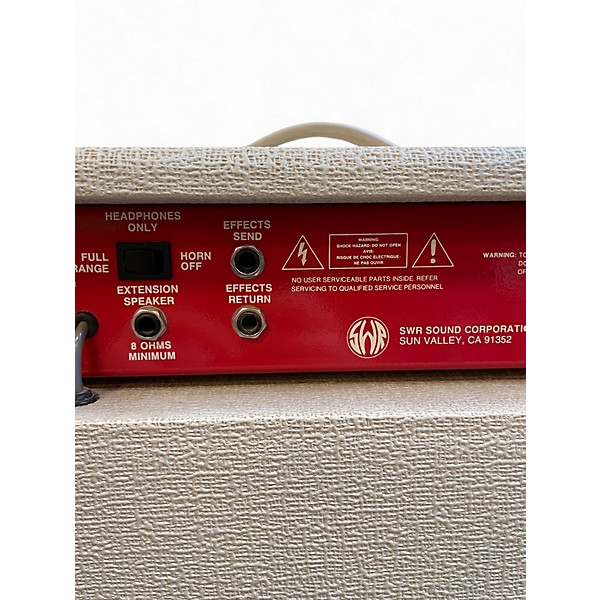 Vintage 1990s SWR Strawberry Blonde Acoustic Guitar Combo Amp