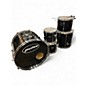 Used Pearl 5 Piece Export PIANO BLACK Drum Kit