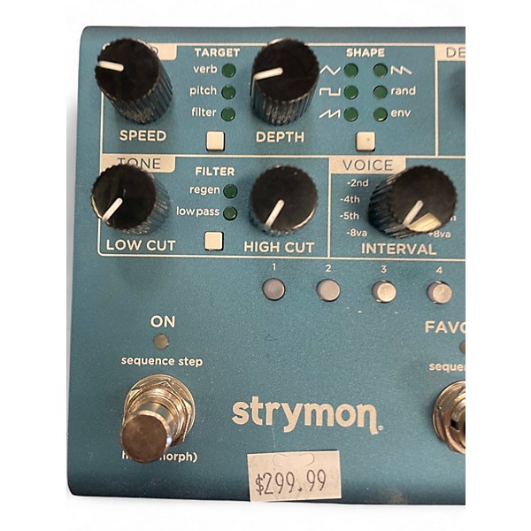 Used Strymon NightSky Time Warped Reverberator Effect Pedal
