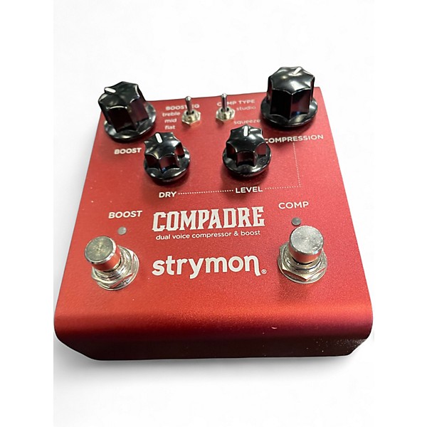 Used Strymon Compadre Dual Voice Compressor and Boost Effect Pedal