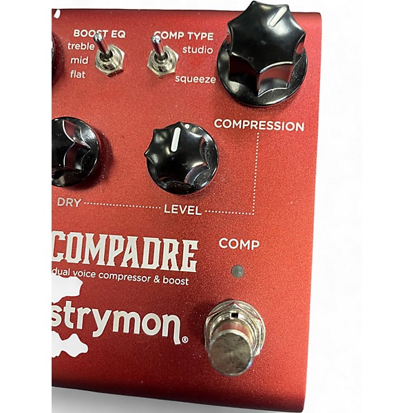 Used Strymon Compadre Dual Voice Compressor and Boost Effect Pedal