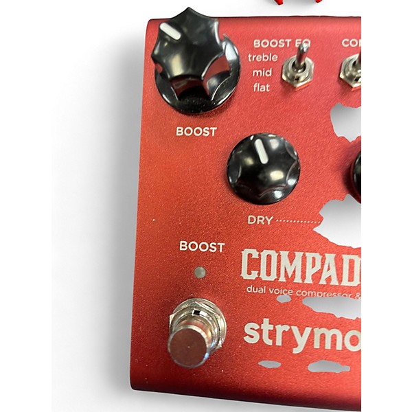 Used Strymon Compadre Dual Voice Compressor and Boost Effect Pedal