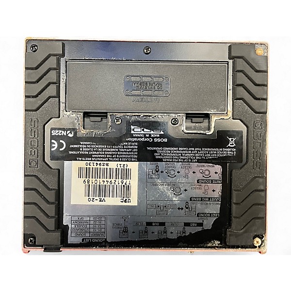 Used BOSS VE20 Vocal Performer Vocal Processor