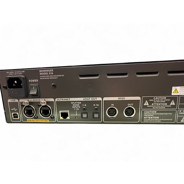 Used Behringer S16 Patch Bay