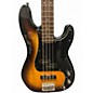 Used Squier Affinity Precision Bass 2 Color Sunburst Electric Bass Guitar