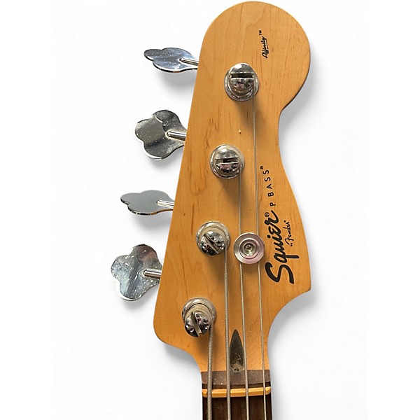 Used Squier Affinity Precision Bass 2 Color Sunburst Electric Bass Guitar