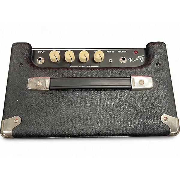 Used Fender Rumble 15 15W 1X8 Bass Combo Amp