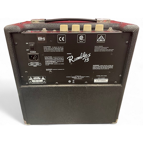Used Fender Rumble 15 15W 1X8 Bass Combo Amp