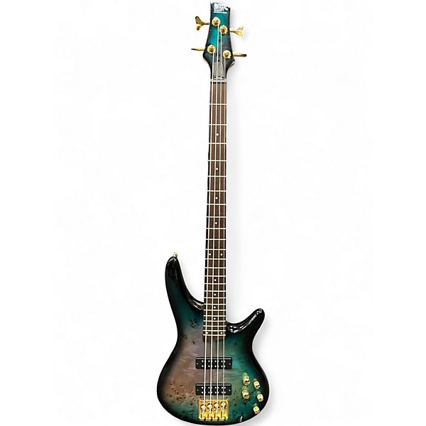 Used Ibanez SR400EPBDX OCEAN FLOOR Electric Bass Guitar