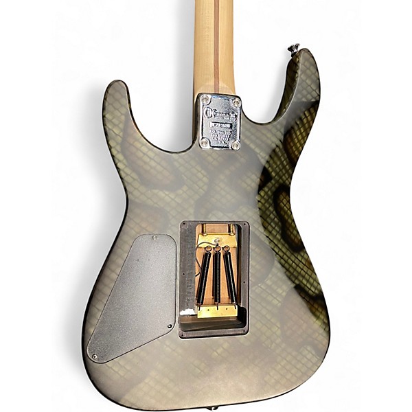 Used Charvel Warren DeMartini Signature Snake Pro Mod Snakeskin Solid Body Electric Guitar