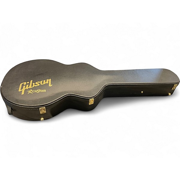 Used 2012 Gibson Custom Shop ES335 Left Handed Satin Red Hollow Body Electric Guitar