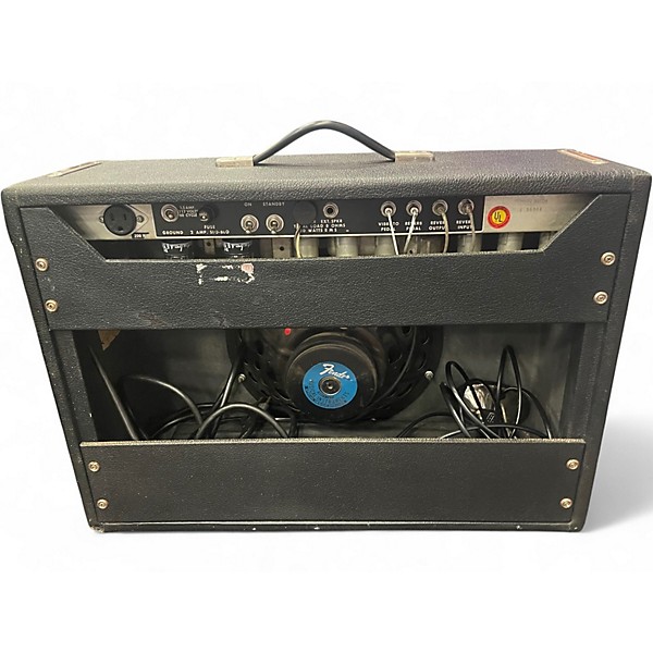 Vintage 1972 Fender Deluxe Reverb Tube Guitar Combo Amp