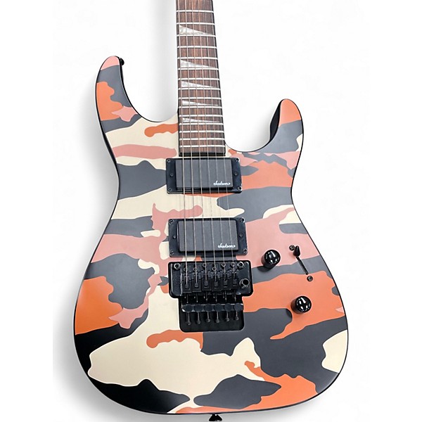 Used Jackson X Series Soloist SLX DX Camo Custom Graphic Solid Body Electric Guitar
