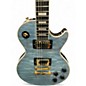 Used Epiphone Les Paul Custom Ocean Blue Solid Body Electric Guitar