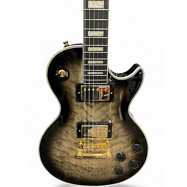 Used Epiphone Les Paul Custom COBRA BURST Solid Body Electric Guitar