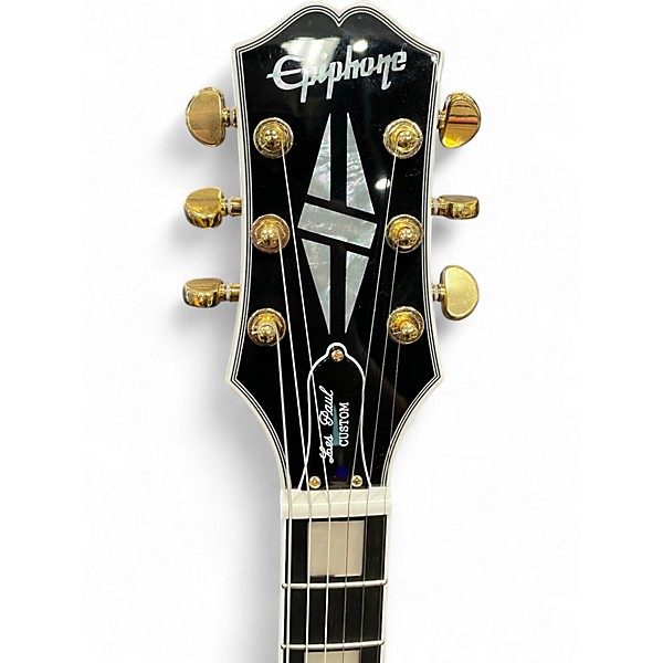 Used Epiphone Les Paul Custom COBRA BURST Solid Body Electric Guitar