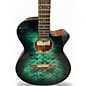 Used Ibanez AEG70 EBH Emerald Green Acoustic Electric Guitar