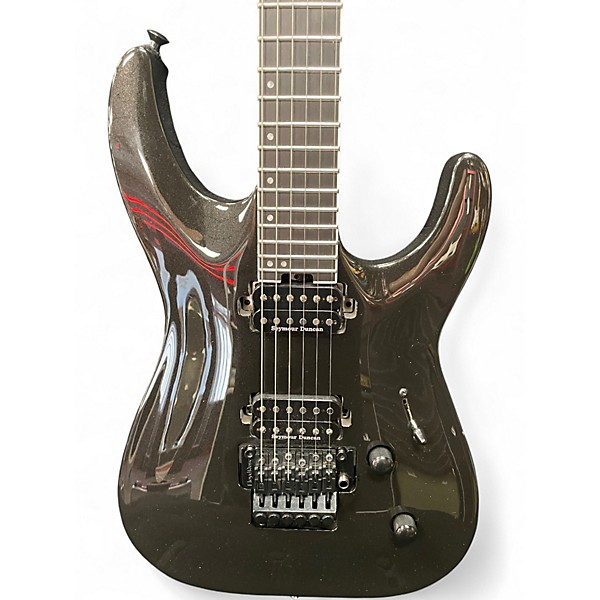 Used Jackson Dinky Pro Plus DKA Metallic Black Solid Body Electric Guitar