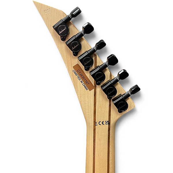 Used Jackson Dinky Pro Plus DKA Metallic Black Solid Body Electric Guitar