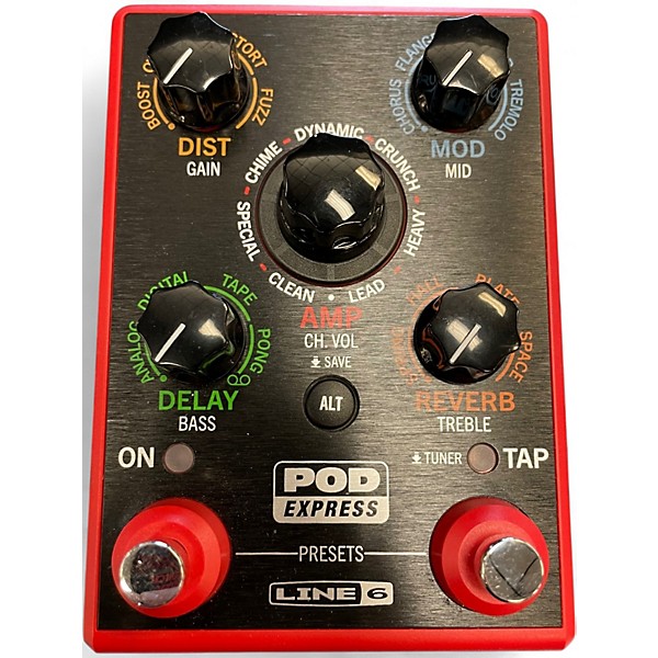 Used Line 6 POD EXPRESS Effect Processor