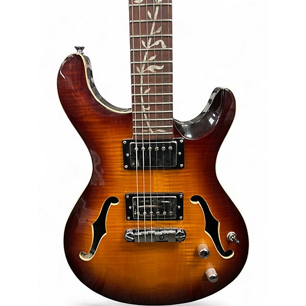 Used 2022 Iyv IPF300 2 Color Sunburst Hollow Body Electric Guitar