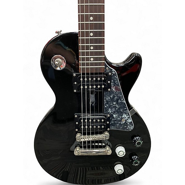 Used Epiphone Les Paul 100 Bolt On Ebony Solid Body Electric Guitar