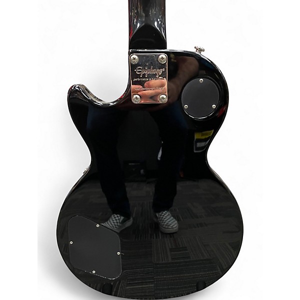 Used Epiphone Les Paul 100 Bolt On Ebony Solid Body Electric Guitar