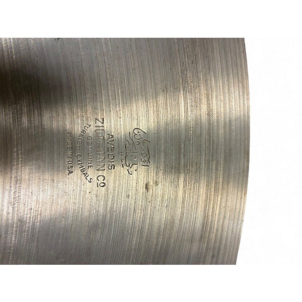 Used Zildjian 22in 22in ride Cymbal