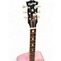 Used 2023 Epiphone J-180 LS Acoustic-Electric Guitar Pink Acoustic Electric Guitar