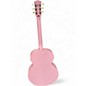 Used 2023 Epiphone J-180 LS Acoustic-Electric Guitar Pink Acoustic Electric Guitar