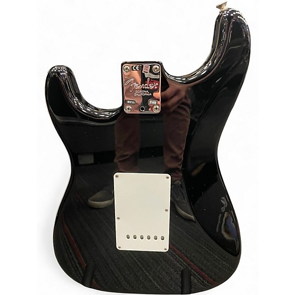 Used Fender Artist Series Eric Clapton Stratocaster Black Solid Body Electric Guitar