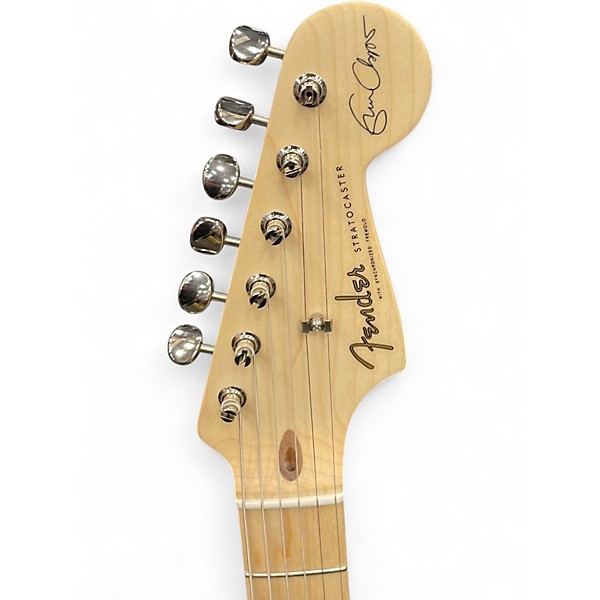 Used Fender Artist Series Eric Clapton Stratocaster Torino Red Solid Body Electric Guitar