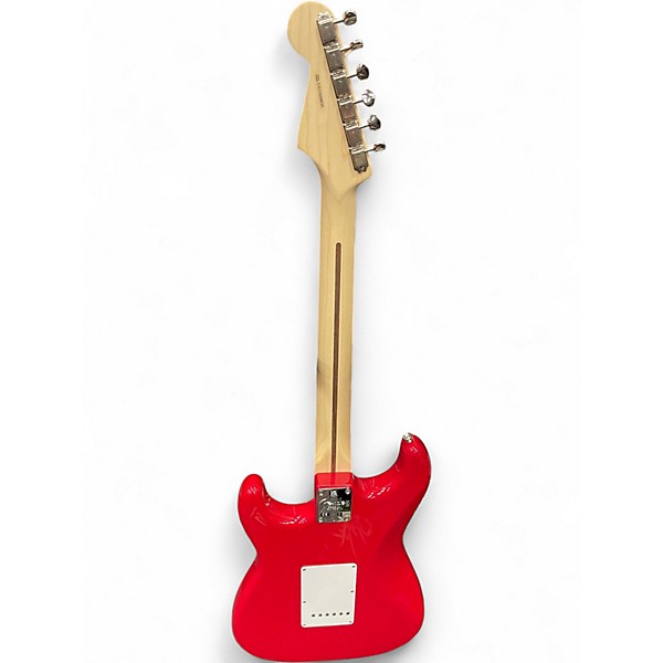 Used Fender Artist Series Eric Clapton Stratocaster Torino Red Solid Body Electric Guitar