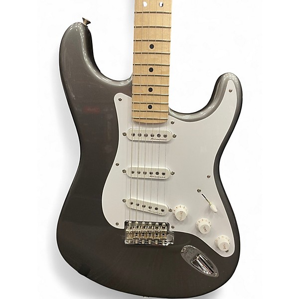 Used Fender Artist Series Eric Clapton Stratocaster Pewter Solid Body Electric Guitar