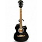 Used Fender FA135CE Concert Black Acoustic Electric Guitar thumbnail
