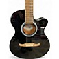 Used Fender FA135CE Concert Black Acoustic Electric Guitar