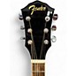 Used Fender FA135CE Concert Black Acoustic Electric Guitar