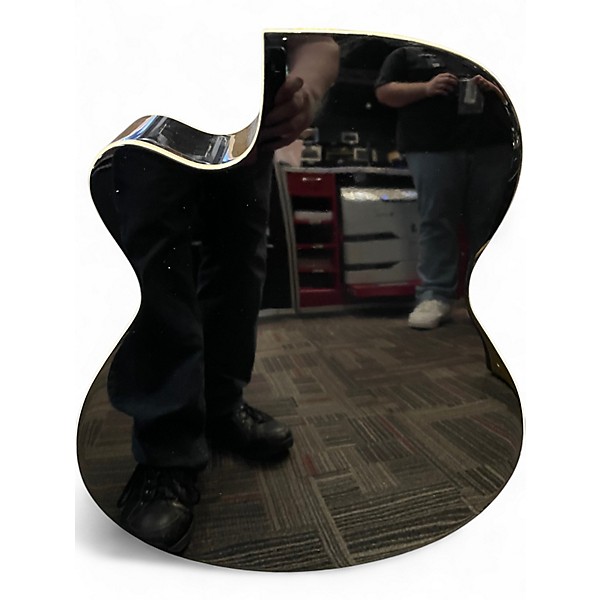 Used Fender FA135CE Concert Black Acoustic Electric Guitar