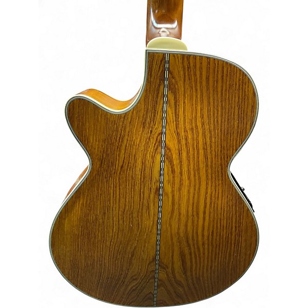 Used Hohner HAB-40N Natural Acoustic Bass Guitar