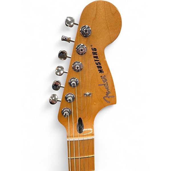 Used Fender Player II Mustang 3 Tone Sunburst Solid Body Electric Guitar