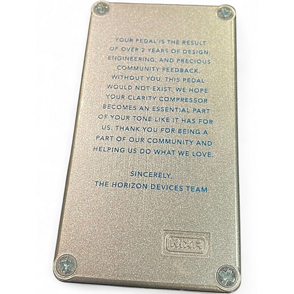 Used Horizen CLARITY COMPRESSOR Effect Pedal