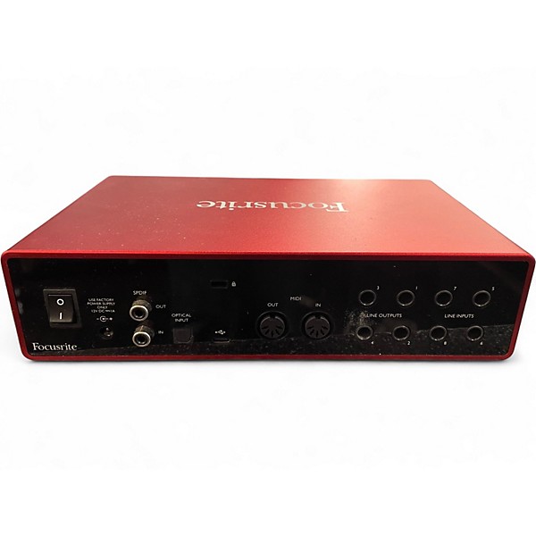 Used Focusrite Scarlett 18i8 Audio Interface